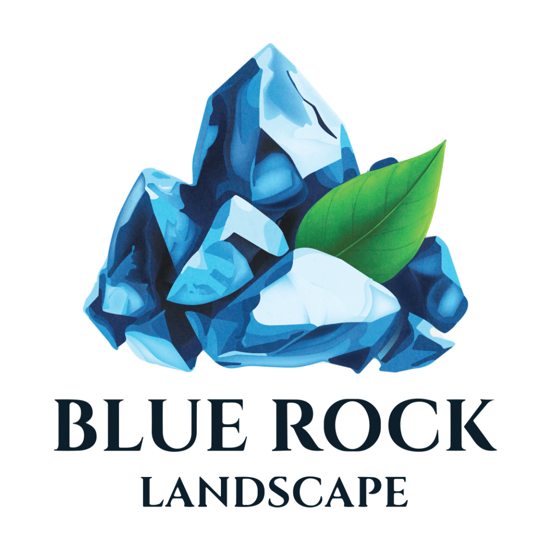 BLUE ROCK LANDSCAPE logo